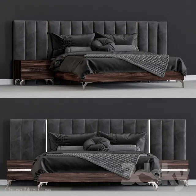 DECOR HELPER – BED 3D MODELS – 367