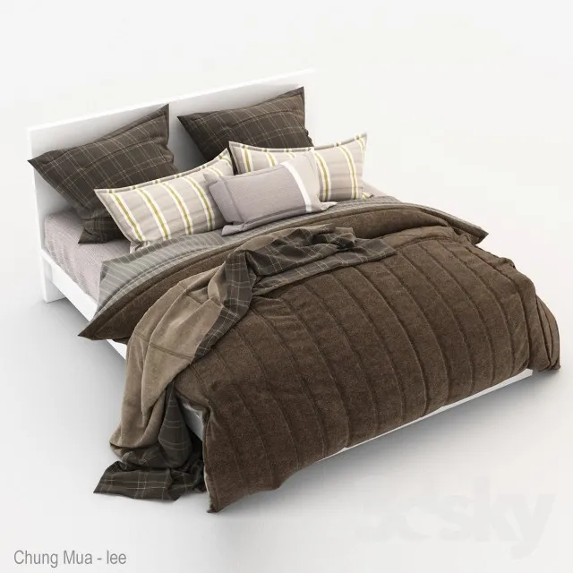 DECOR HELPER – BED 3D MODELS – 492