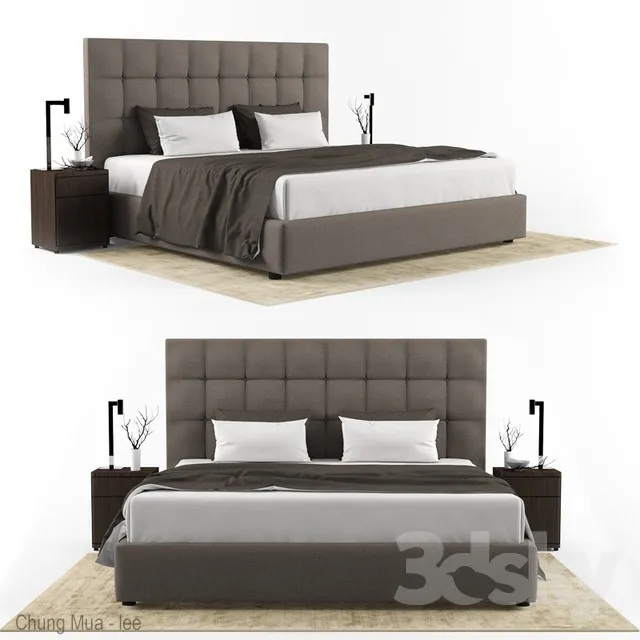 DECOR HELPER – BED 3D MODELS – 538
