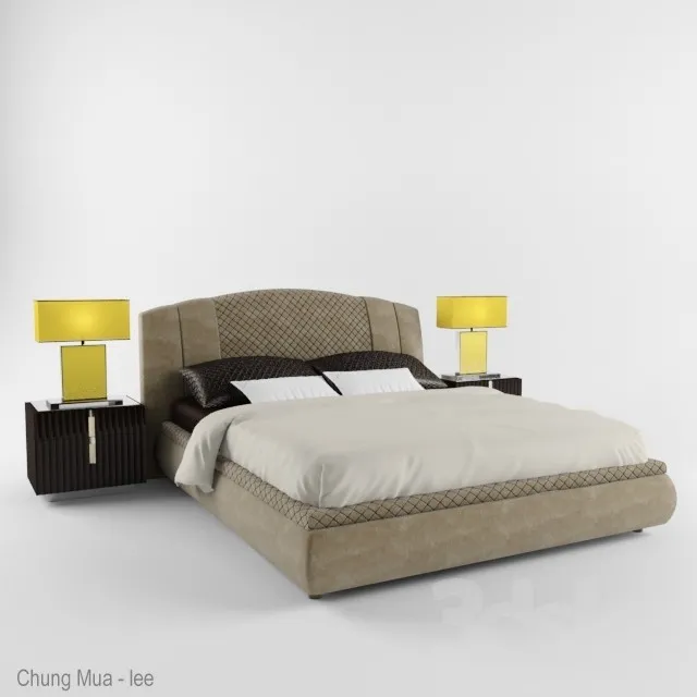 DECOR HELPER – BED 3D MODELS – 577