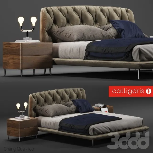 DECOR HELPER – BED 3D MODELS – 592