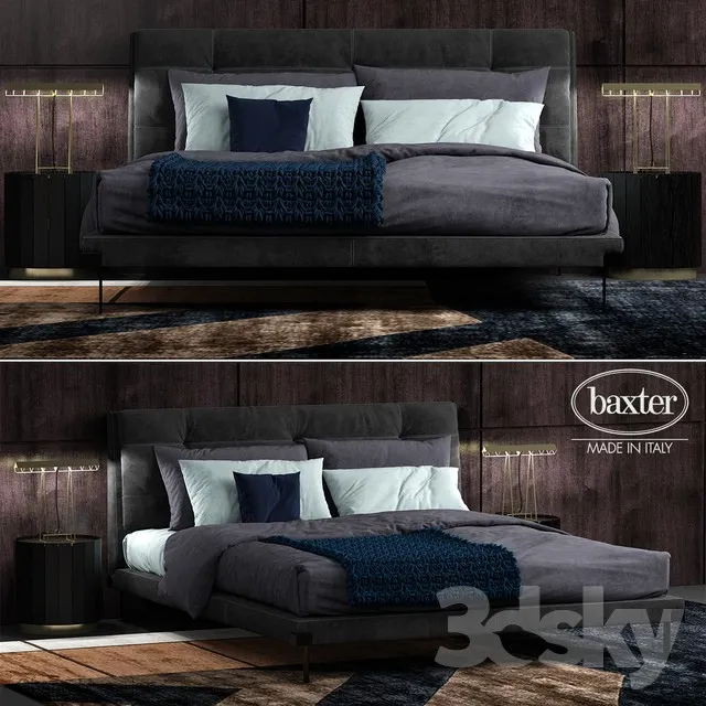 DECOR HELPER – BED 3D MODELS – 596