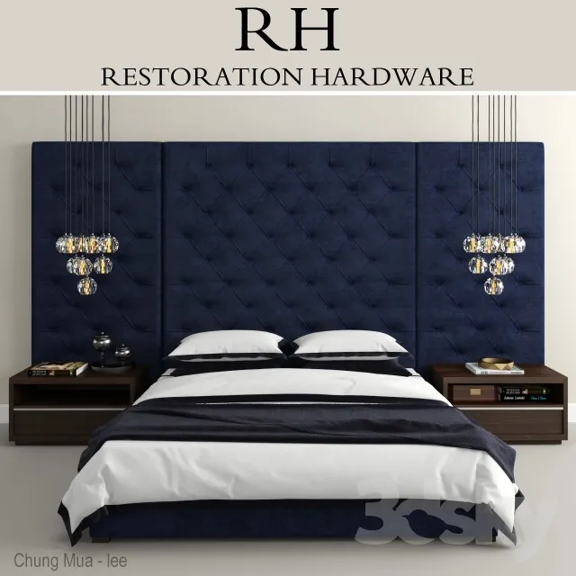 DECOR HELPER – BED 3D MODELS – 790