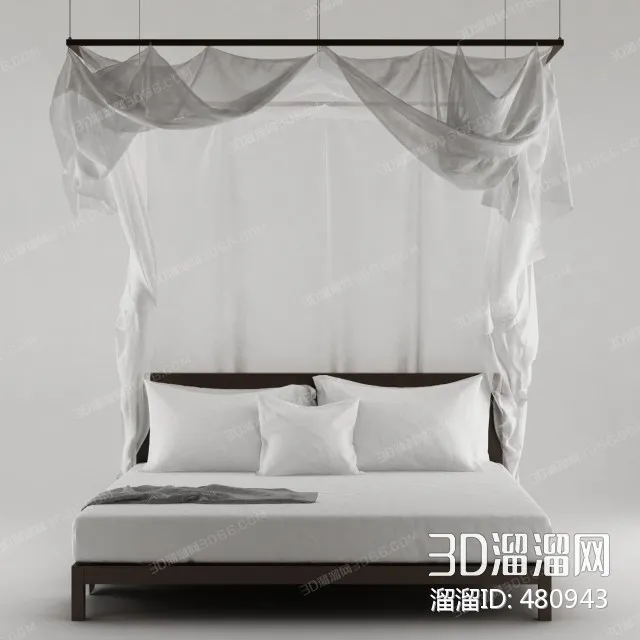 DECOR HELPER – BED – INDOCHINE 3D MODELS – 3