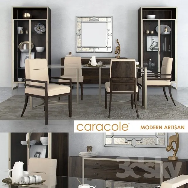 CARACOLE Modern Artisan Collection 3DS Max - thumbnail 3