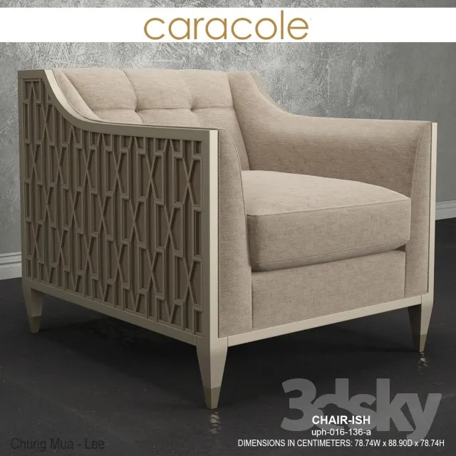 CARACOLE_CHAIR-ISH 3DS Max - thumbnail 3