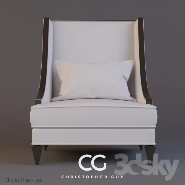 Armchair Christopher_Guy_Val_D'sere 3DS Max - thumbnail 3