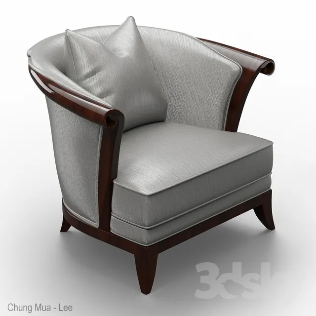 Christopher Guy Claudia Armchair 60-0038 3DS Max - thumbnail 3