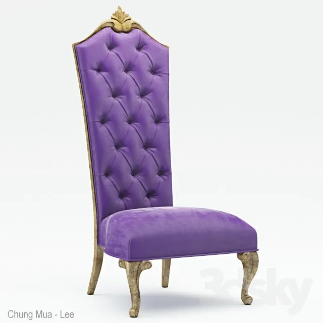 Chair CHRISTOPHER GUY couture 3DS Max - thumbnail 3