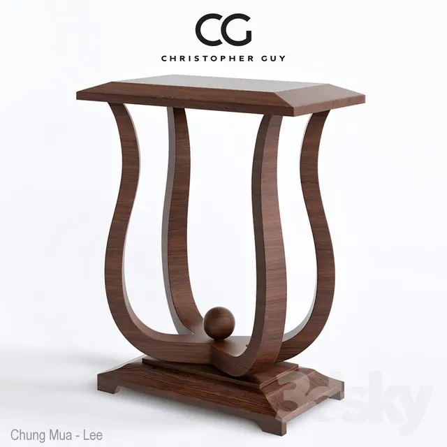 Christopher Guy Side Table 3DS Max - thumbnail 3