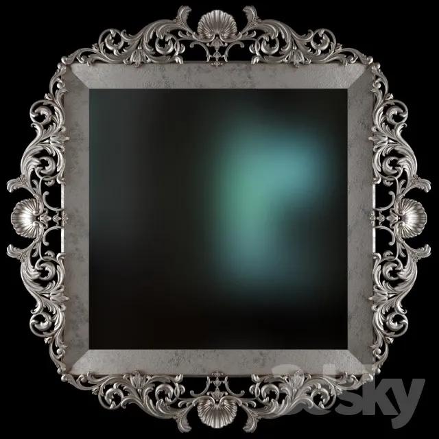 Classic mirror Christopher Guy 3DS Max - thumbnail 3