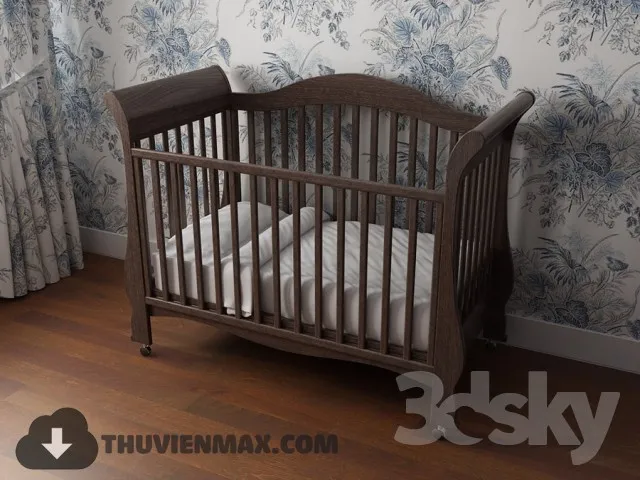Bed Childroom 3D Models – 105