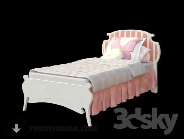 Bed Childroom 3D Models – 106
