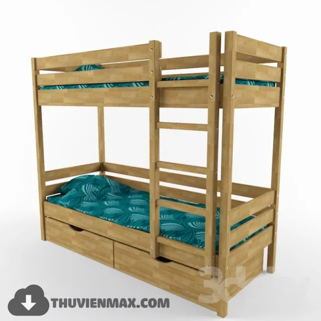 Bed Childroom 3D Models – 113