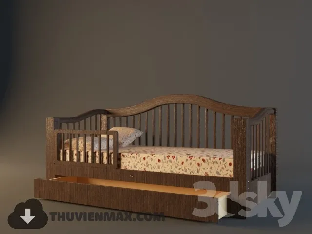 Bed Childroom 3D Models – 114