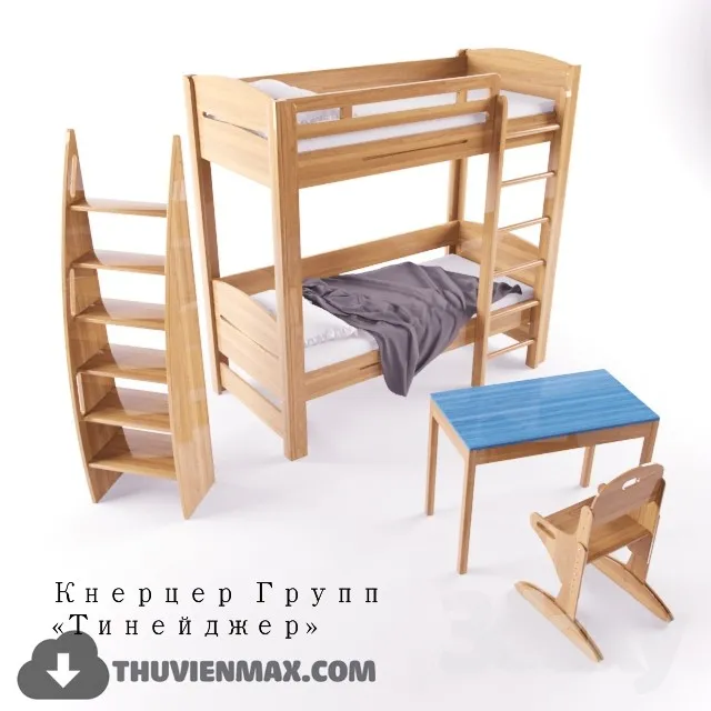 Bed Childroom 3D Models – 116
