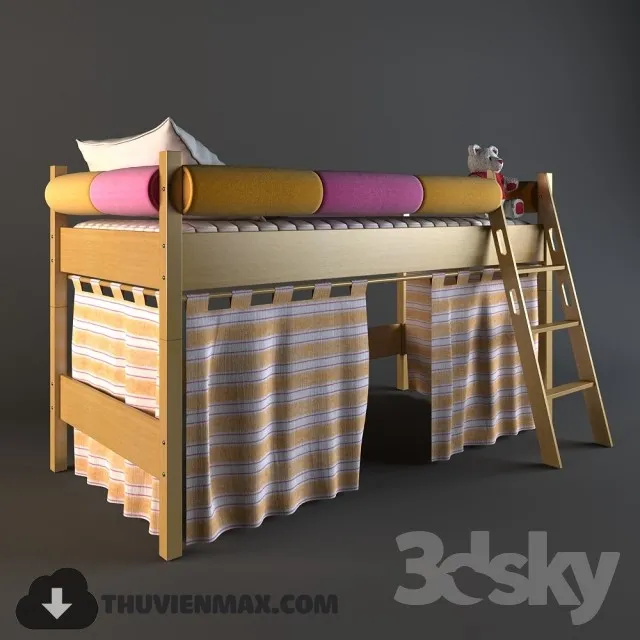 Bed Childroom 3D Models – 118