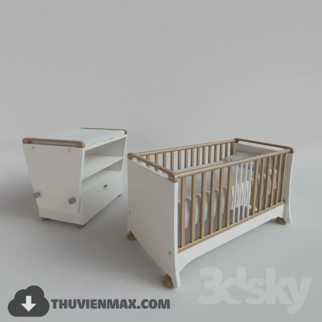 Bed Childroom 3D Models – 126