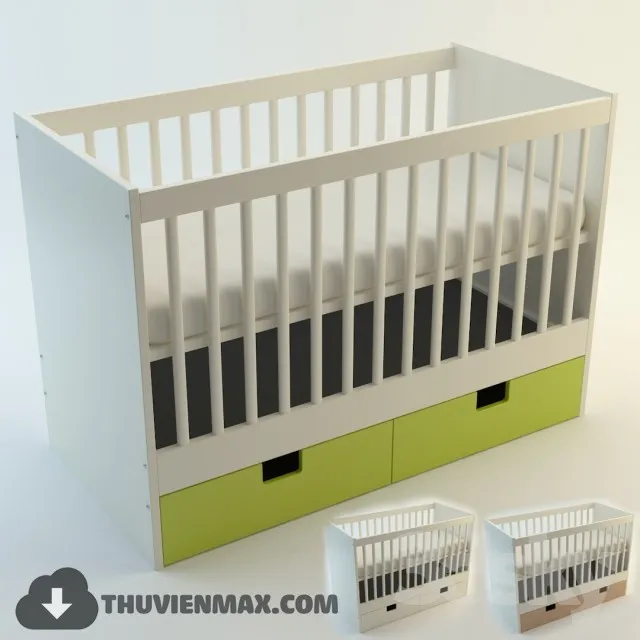 Bed Childroom 3D Models – 128