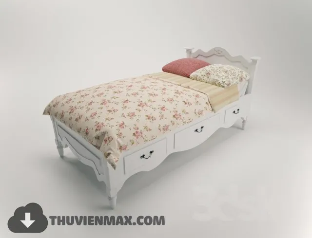 Bed Childroom 3D Models – 014