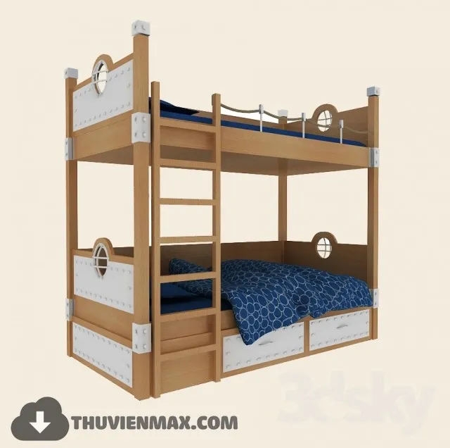 Bed Childroom 3D Models – 131