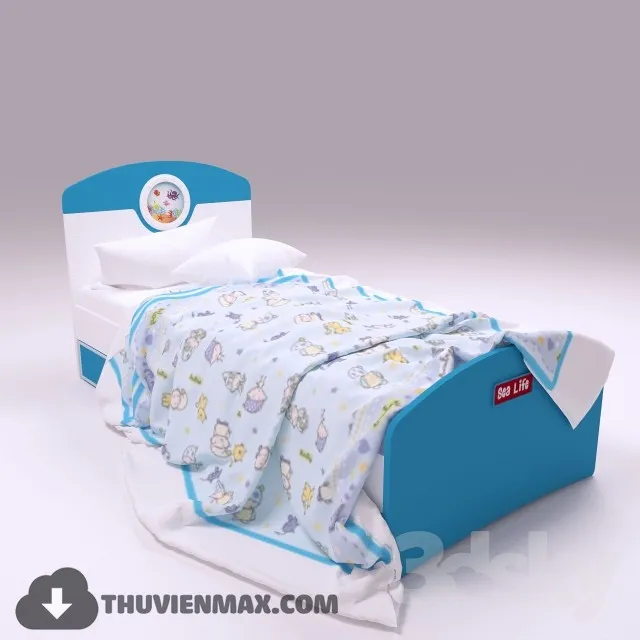 Bed Childroom 3D Models – 132