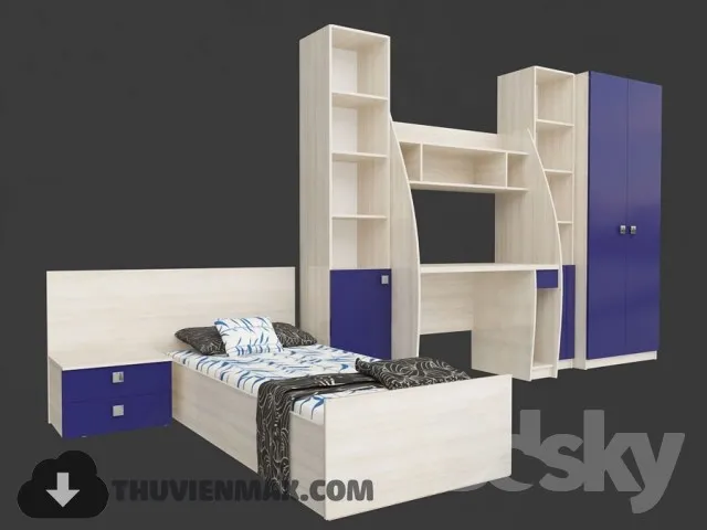 Child Furniture 3D Models – 003