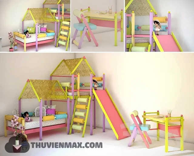 Child Furniture 3D Models – 005