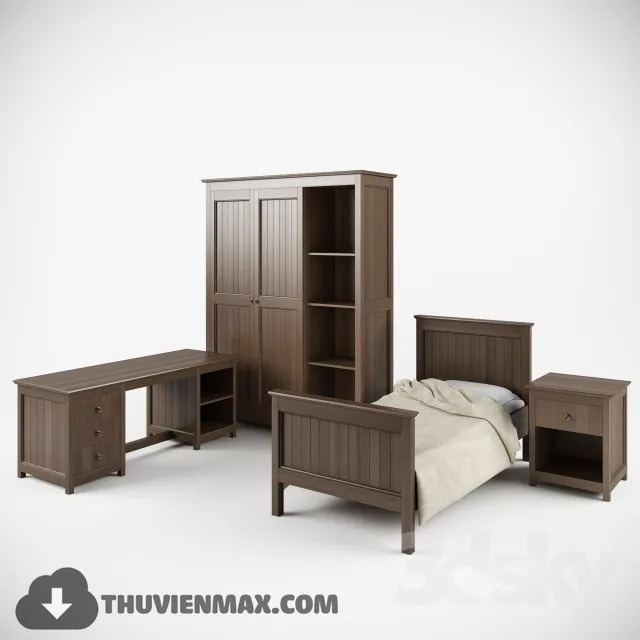 Children's furniture for a boy "Champion" 3DS Max - thumbnail 3