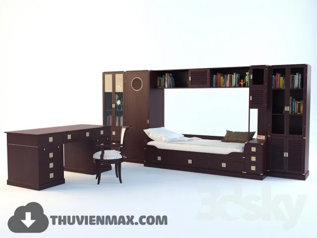 Child Furniture 3D Models – 024