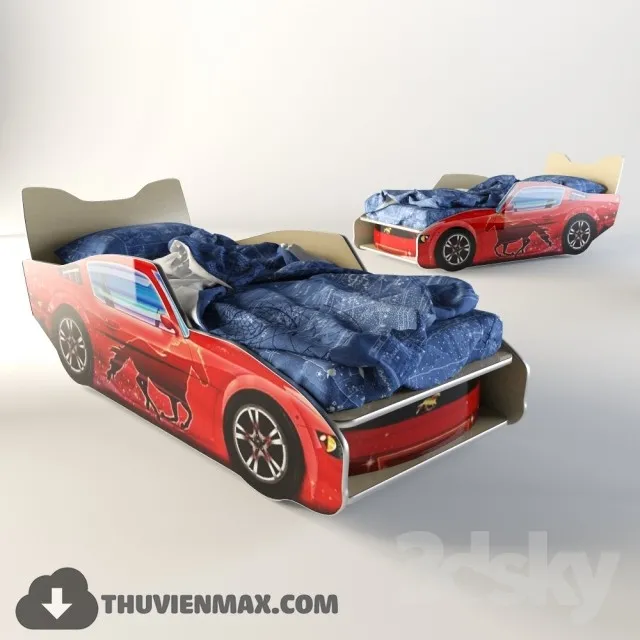 Bed Childroom 3D Models – 018