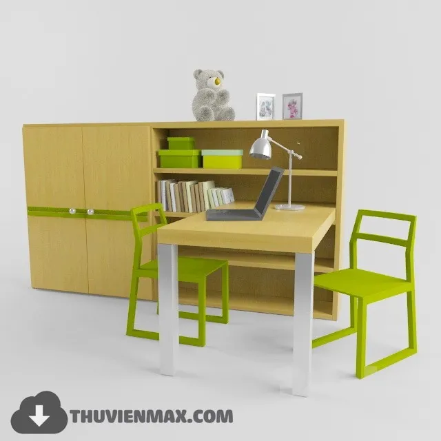 Child Furniture 3D Models – 035