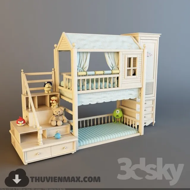 Child Furniture 3D Models – 042