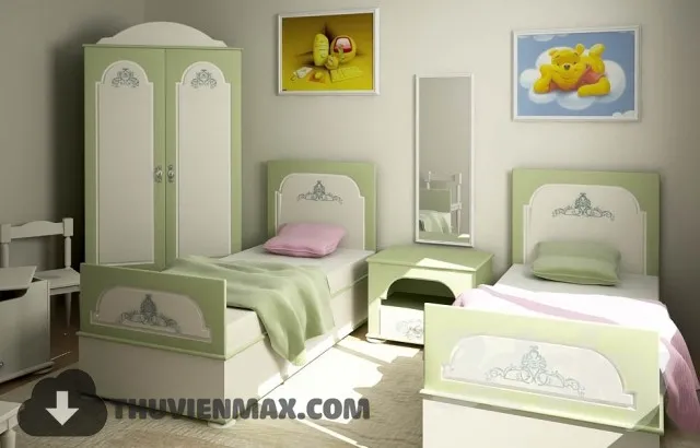 Child Furniture 3D Models – 049