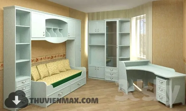Child Furniture 3D Models – 054