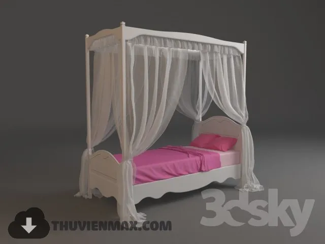 Bed Childroom 3D Models – 003