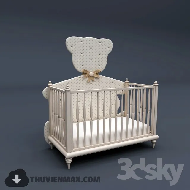 Bed Childroom 3D Models – 021