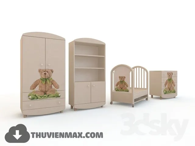 Child Furniture 3D Models – 065