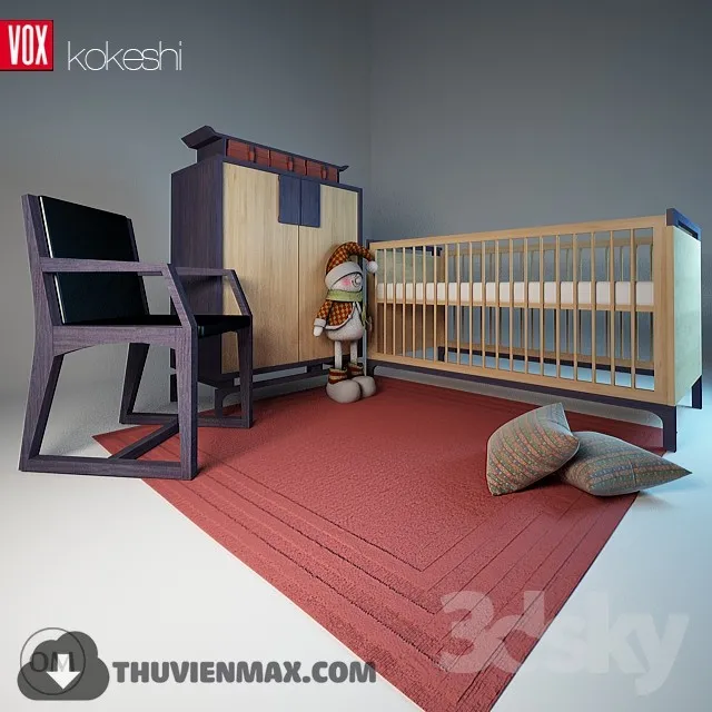 Child Furniture 3D Models – 069
