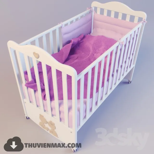Bed Childroom 3D Models – 022