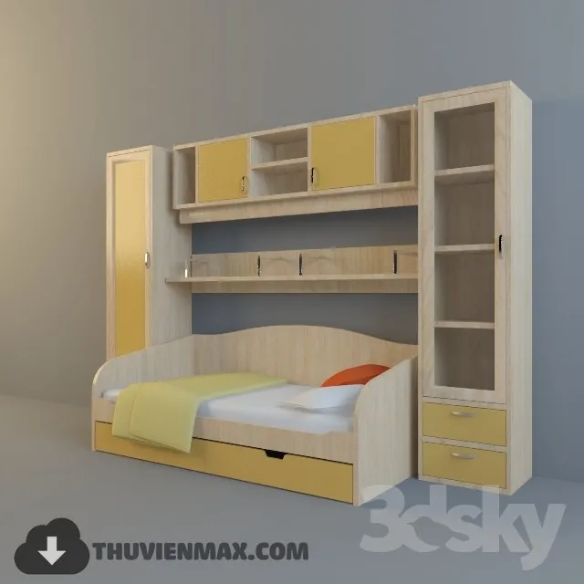 Child Furniture 3D Models – 080