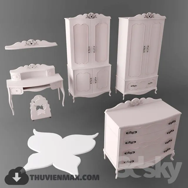 Child Furniture 3D Models – 083