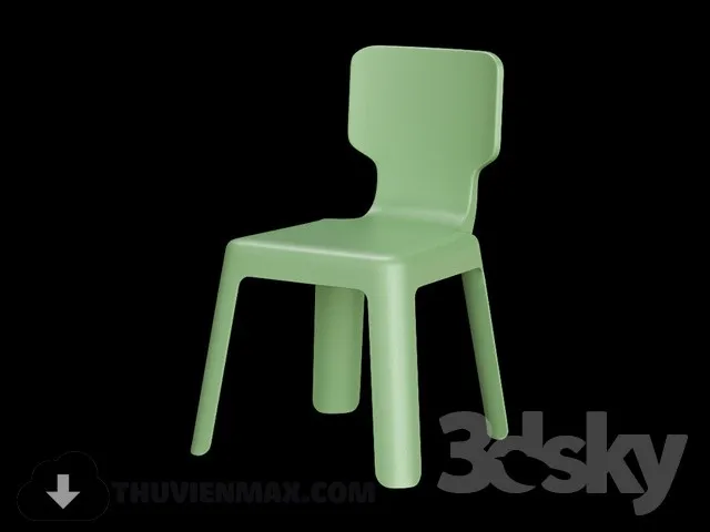 Table + Chair Childroom 3D Models – 016
