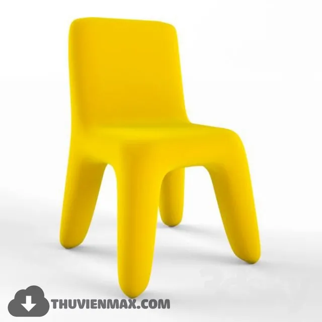 Table + Chair Childroom 3D Models – 022