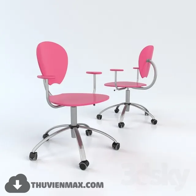 Table + Chair Childroom 3D Models – 030