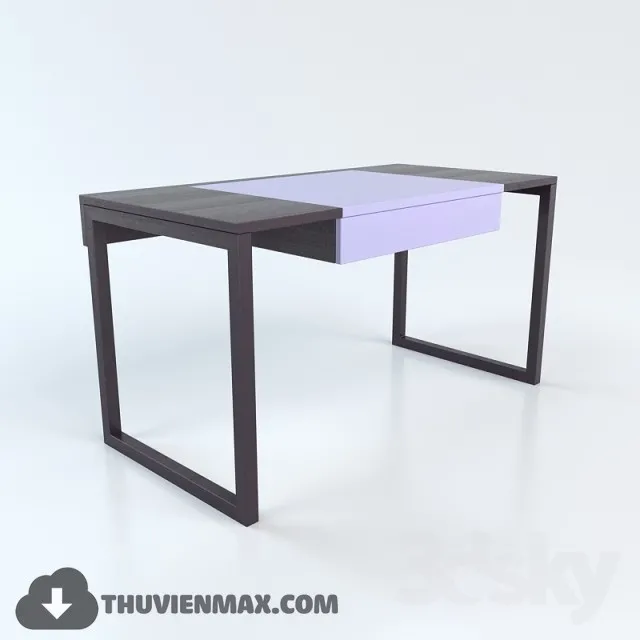 Table + Chair Childroom 3D Models – 031