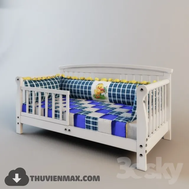 Bed Childroom 3D Models – 005