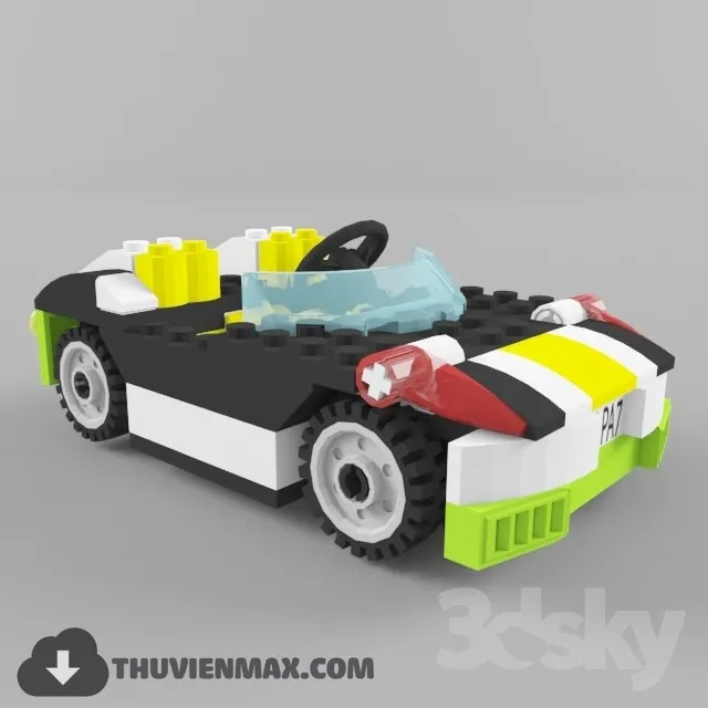 Lego Car Sunset Speeder 3DS Max - thumbnail 3