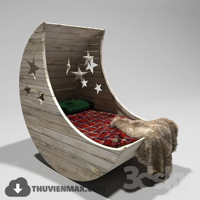 Bed Childroom 3D Models – 043