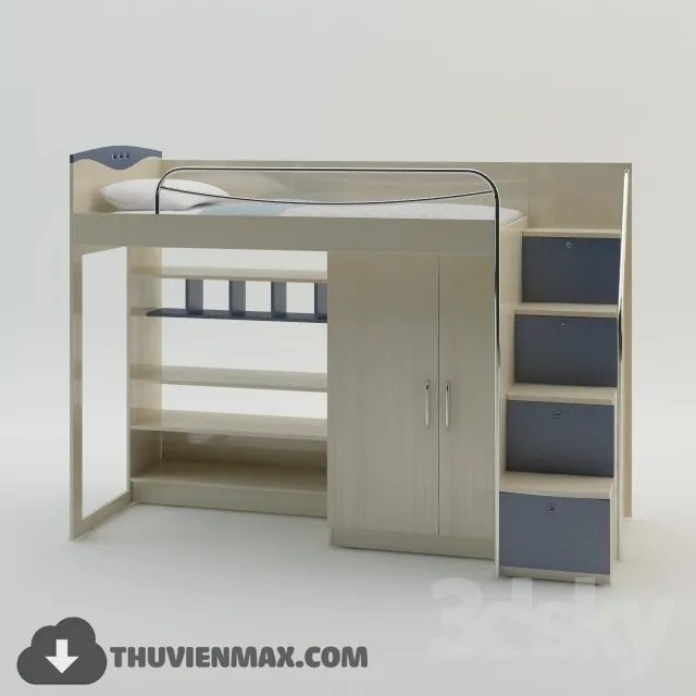 Bed Childroom 3D Models – 046